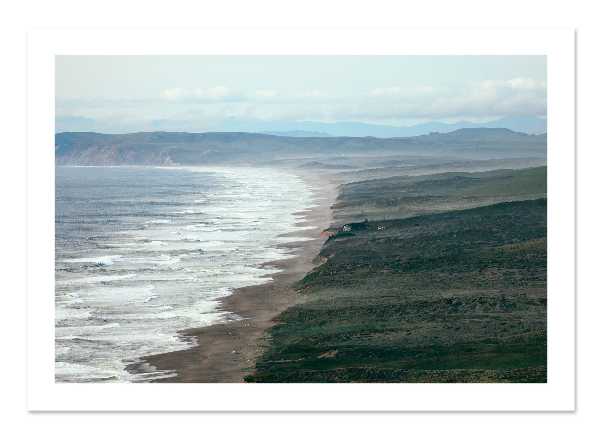 Fine art print of Point Reyes Ranch by Dylan Ozanich, unframed