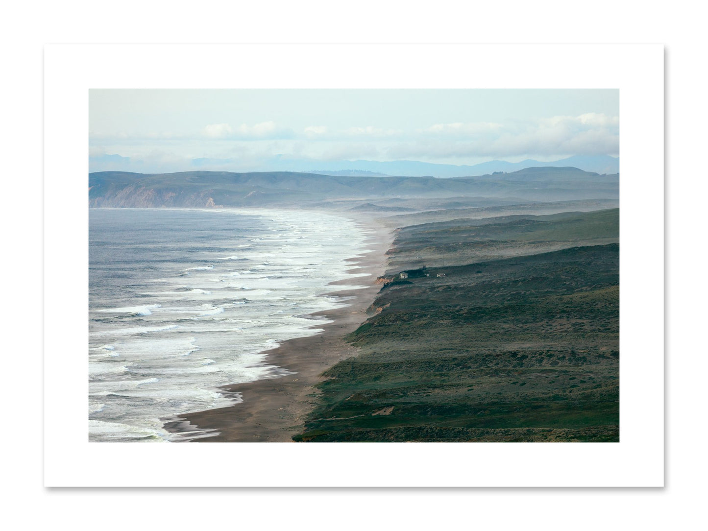 Fine art print of Point Reyes Ranch by Dylan Ozanich, unframed