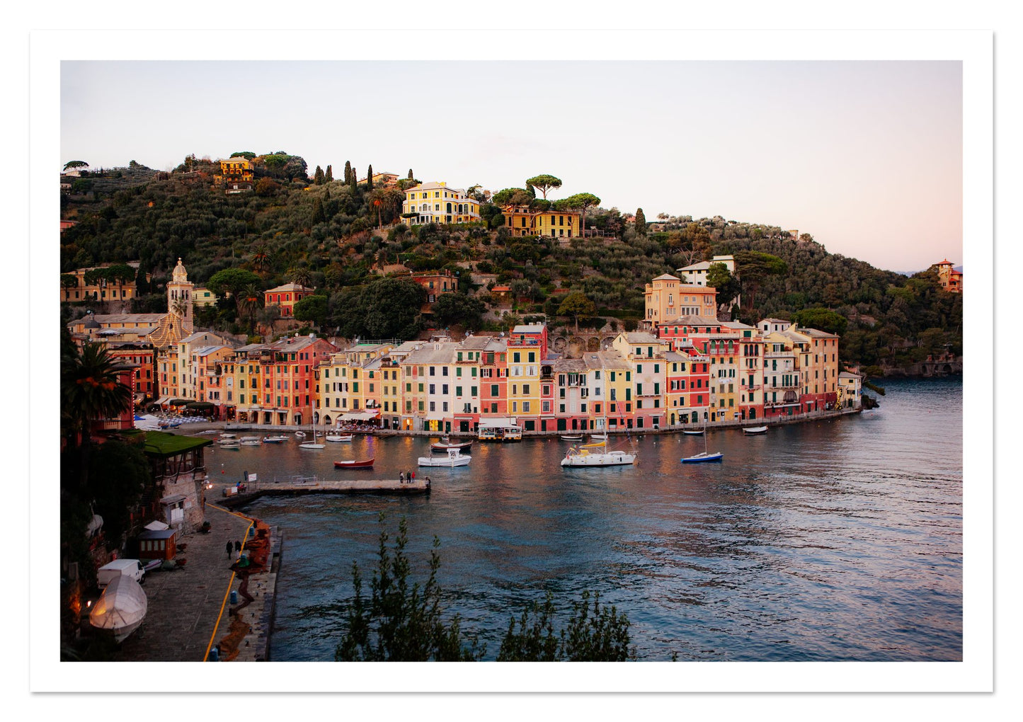 Portofino Italy by Dylan Ozanich, 40×60 Fine Art Pigment Print on Hahnemühle Cotton Rag Paper, unframed