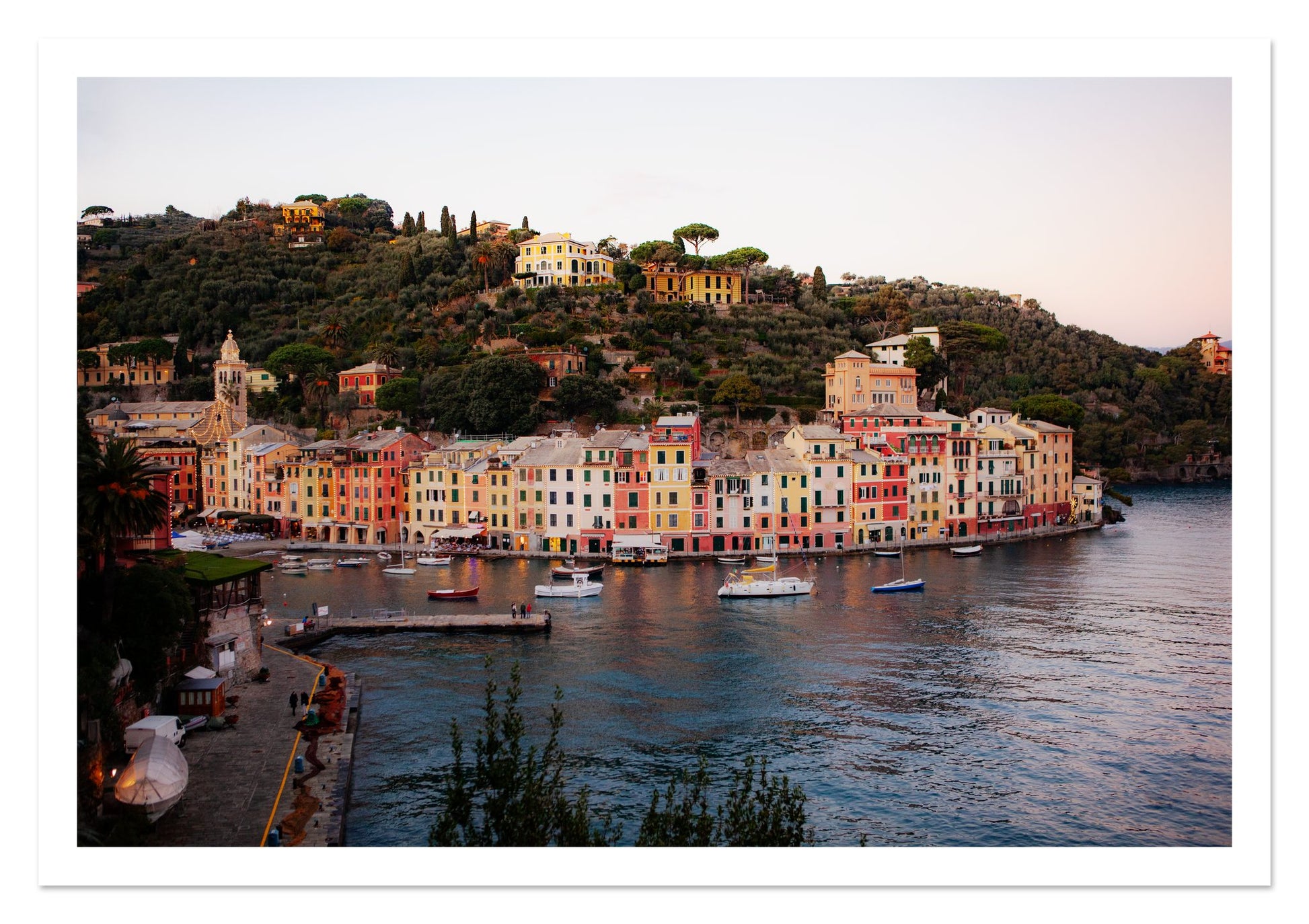 Portofino Italy by Dylan Ozanich, 40×60 Fine Art Pigment Print on Hahnemühle Cotton Rag Paper, unframed