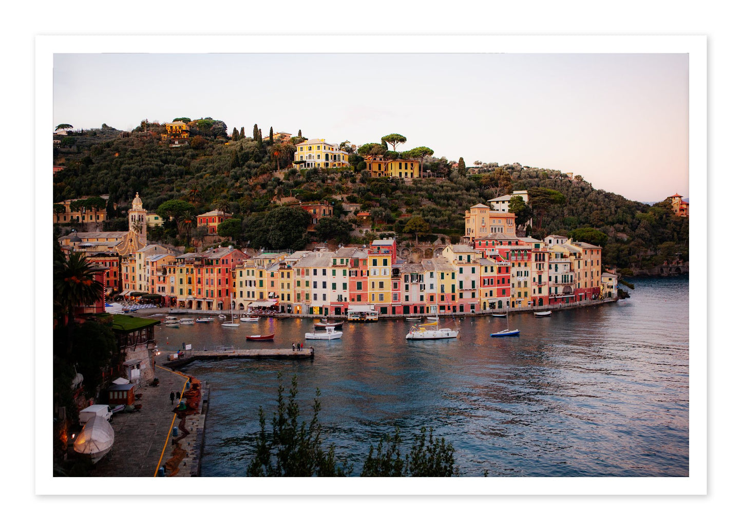 Portofino Italy by Dylan Ozanich, 48×72 Fine Art Pigment Print on Hahnemühle Cotton Rag Paper, unframed