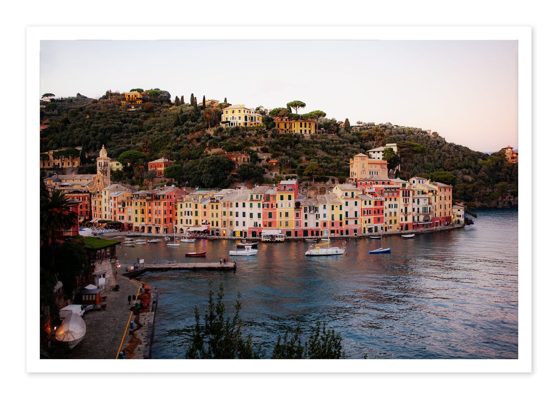 Portofino Italy by Dylan Ozanich, 48×72 Fine Art Pigment Print on Hahnemühle Cotton Rag Paper, unframed