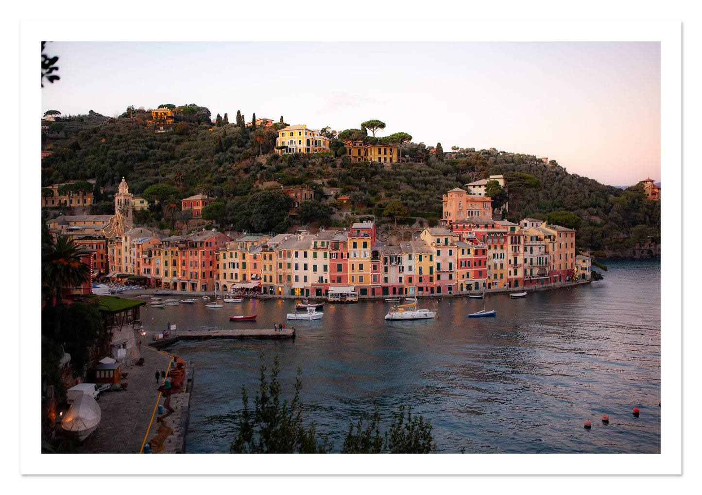 Fine art print of Portofino Italy by Dylan Ozanich, unframed