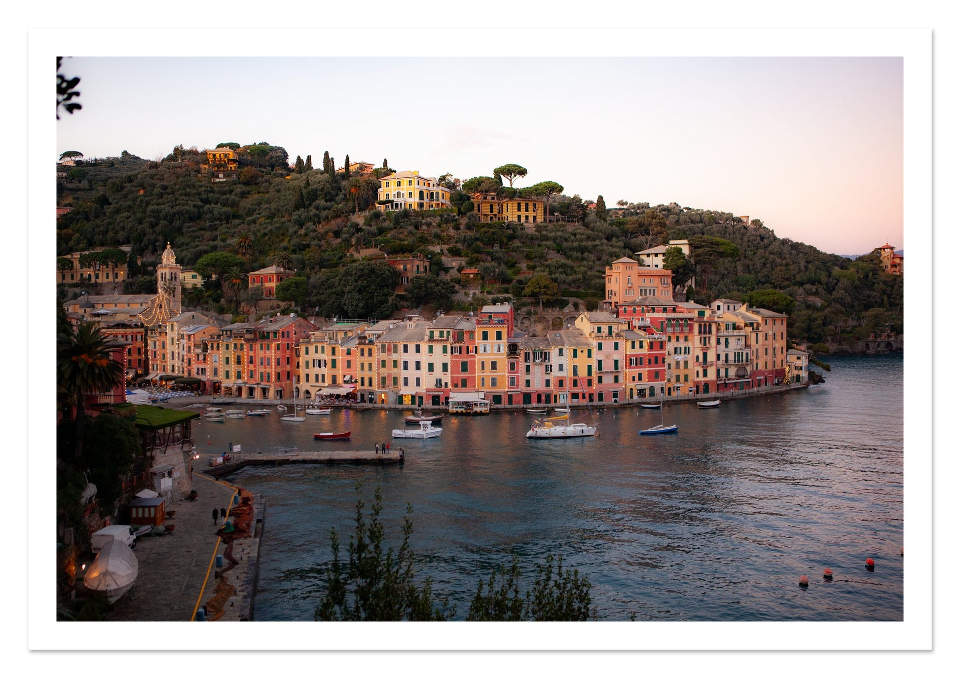 Fine art print of Portofino Italy by Dylan Ozanich, unframed