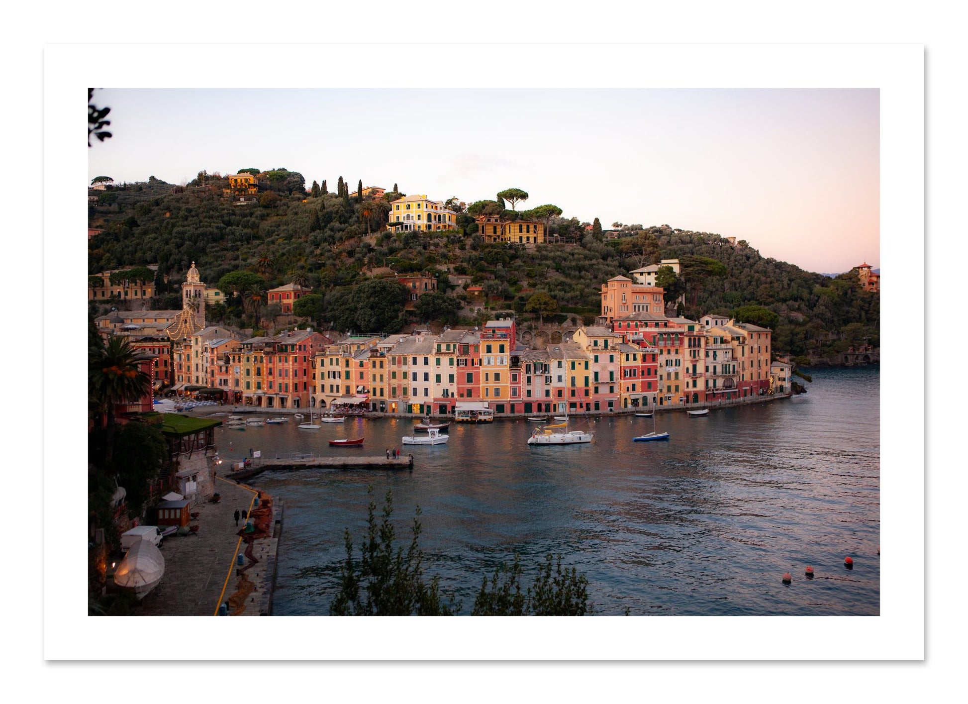 Fine art print of Portofino Italy by Dylan Ozanich, unframed