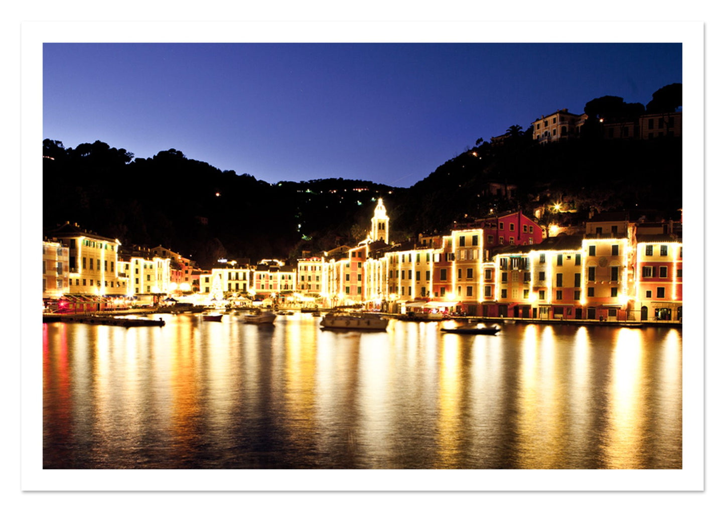 Fine art print of Portofino Reflection by Dylan Ozanich, unframed