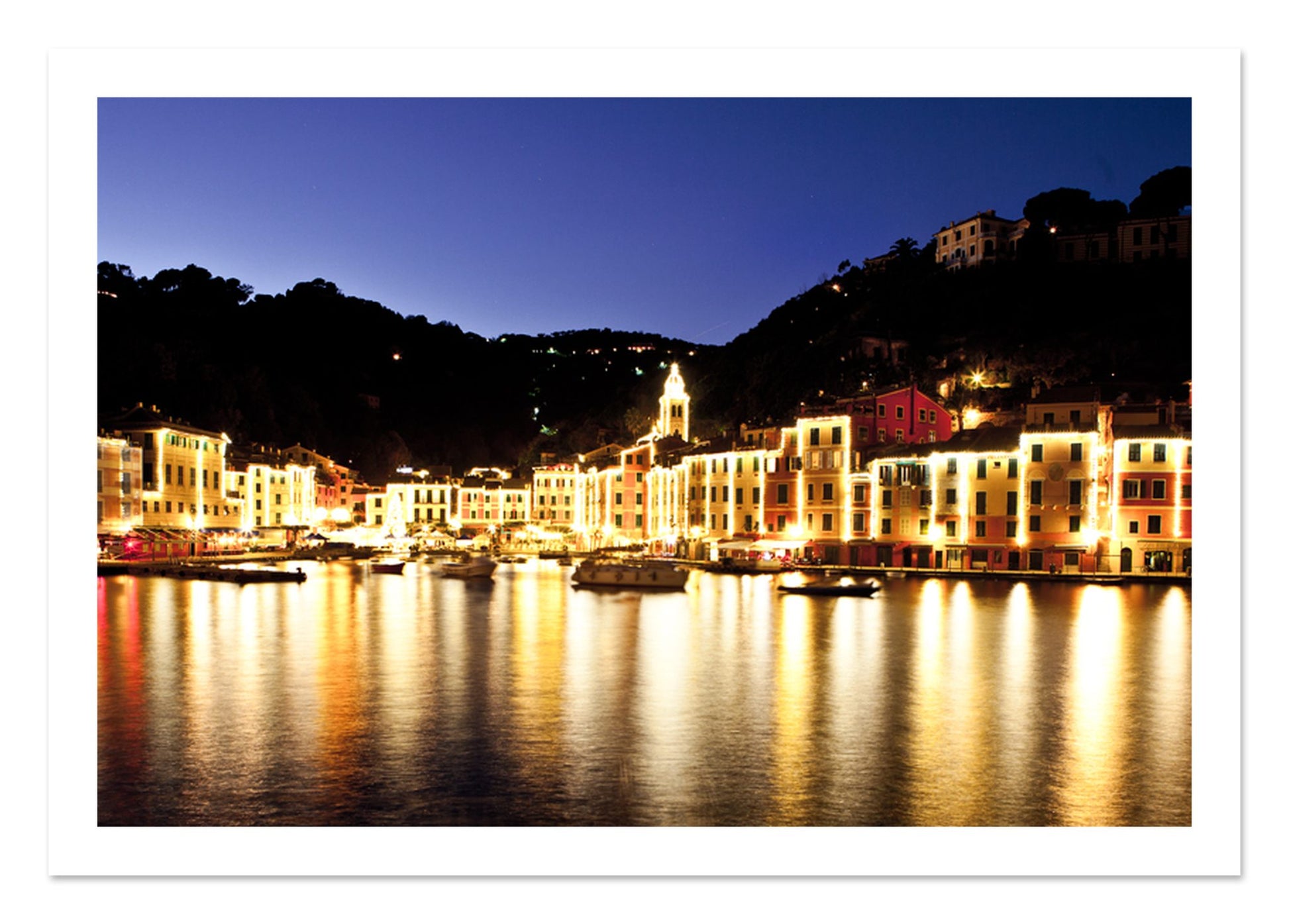 Fine art print of Portofino Reflection by Dylan Ozanich, unframed