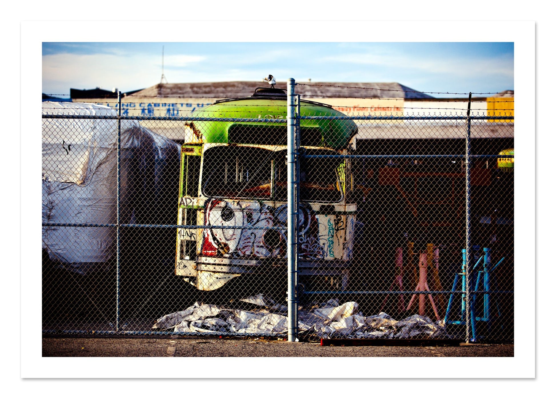 Fine art print of Retired by Dylan Ozanich, unframed