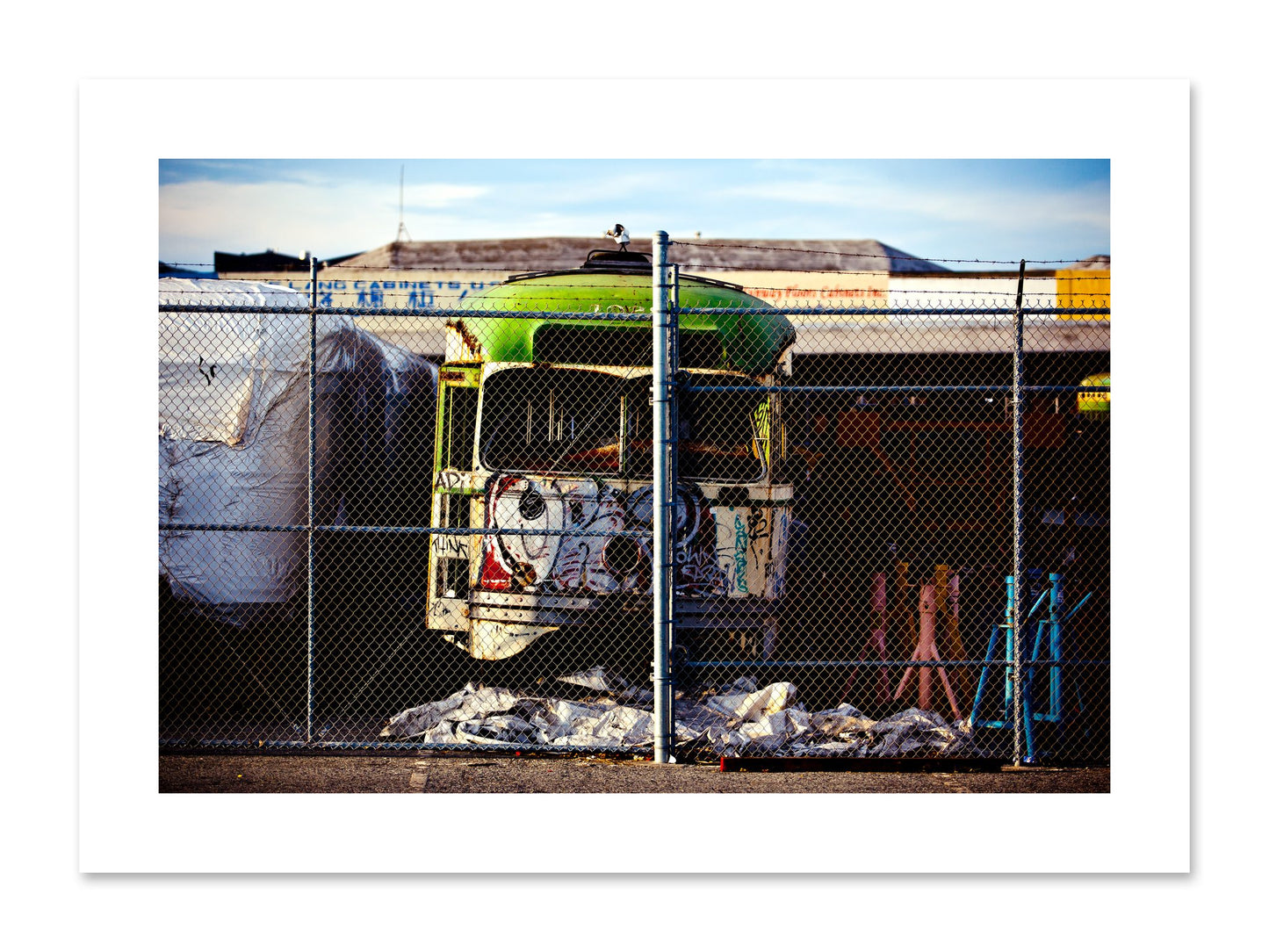 Fine art print of Retired by Dylan Ozanich, unframed