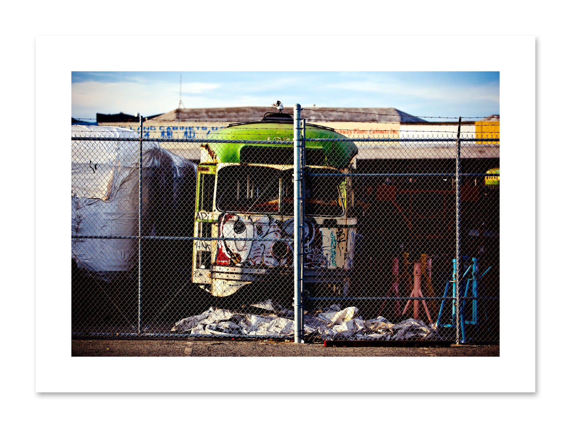 Fine art print of Retired by Dylan Ozanich, unframed