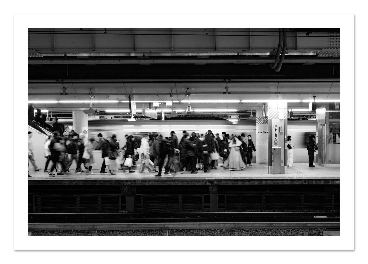 Fine art print of Rush Hour In Tokyo by Dylan Ozanich, unframed