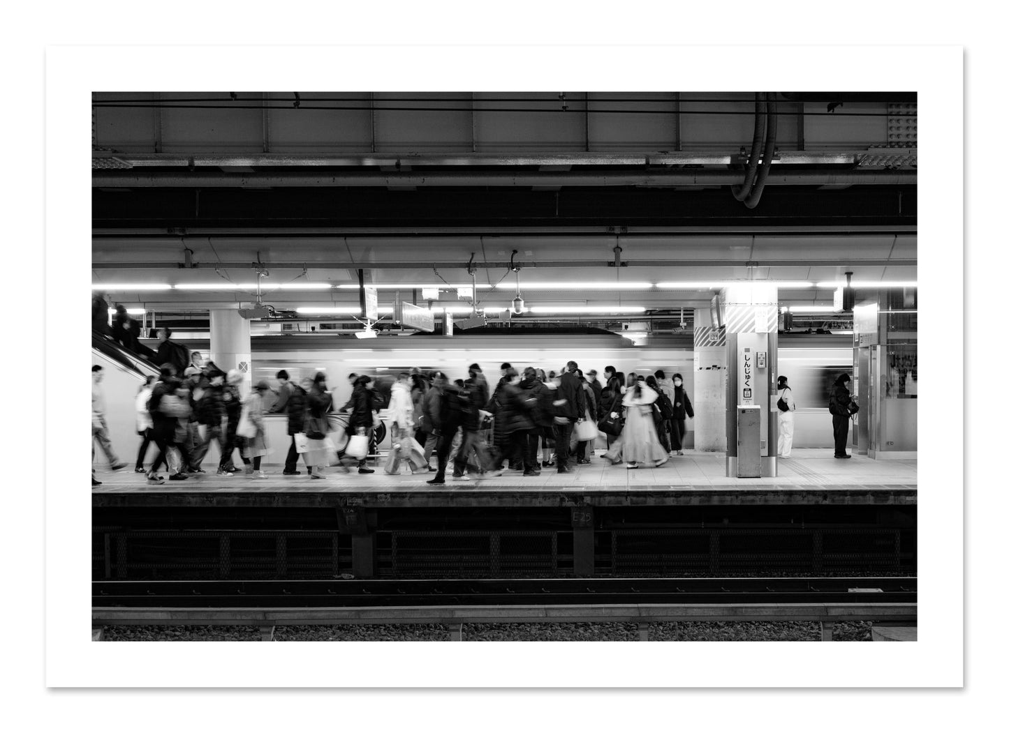 Fine art print of Rush Hour In Tokyo by Dylan Ozanich, unframed