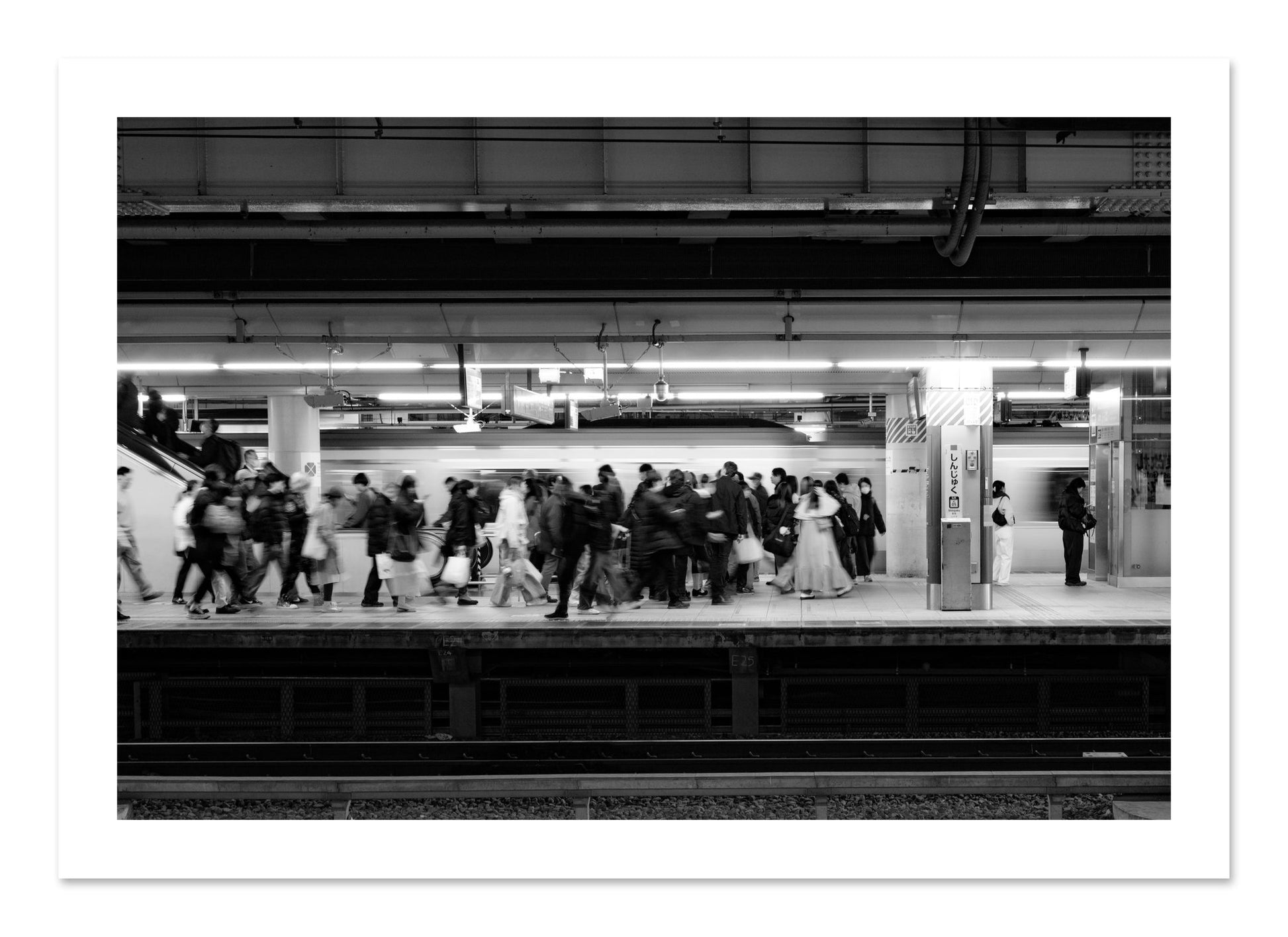 Fine art print of Rush Hour In Tokyo by Dylan Ozanich, unframed