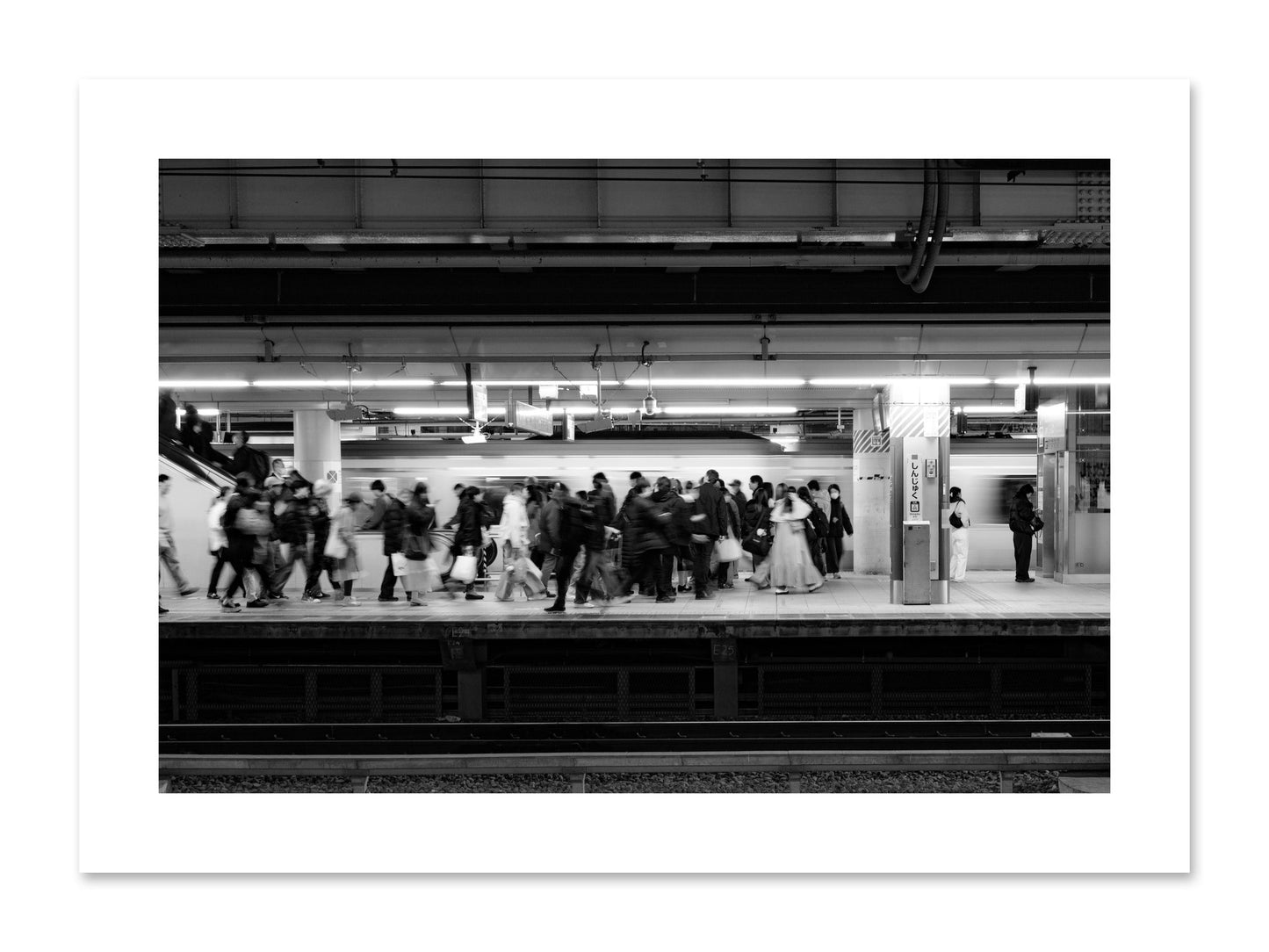 Fine art print of Rush Hour In Tokyo by Dylan Ozanich, unframed