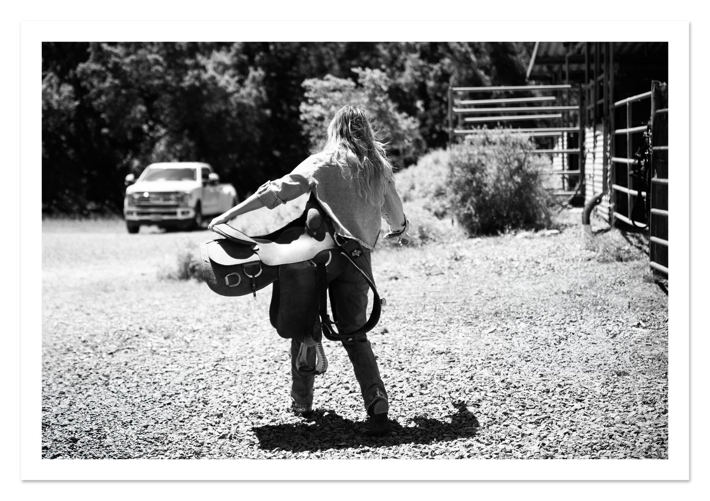 Fine art print of Saddle Up by Dylan Ozanich, unframed