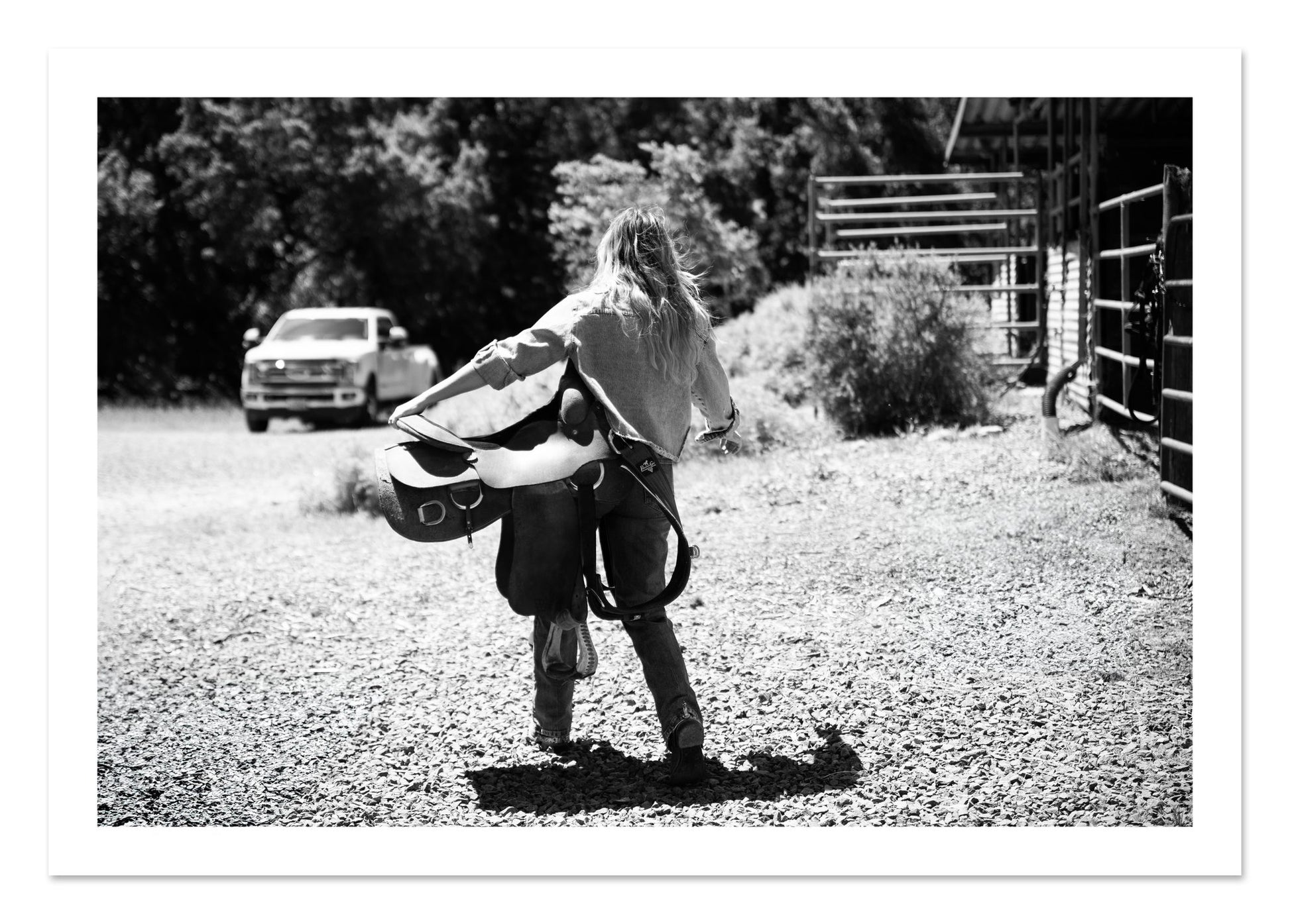 Fine art print of Saddle Up by Dylan Ozanich, unframed