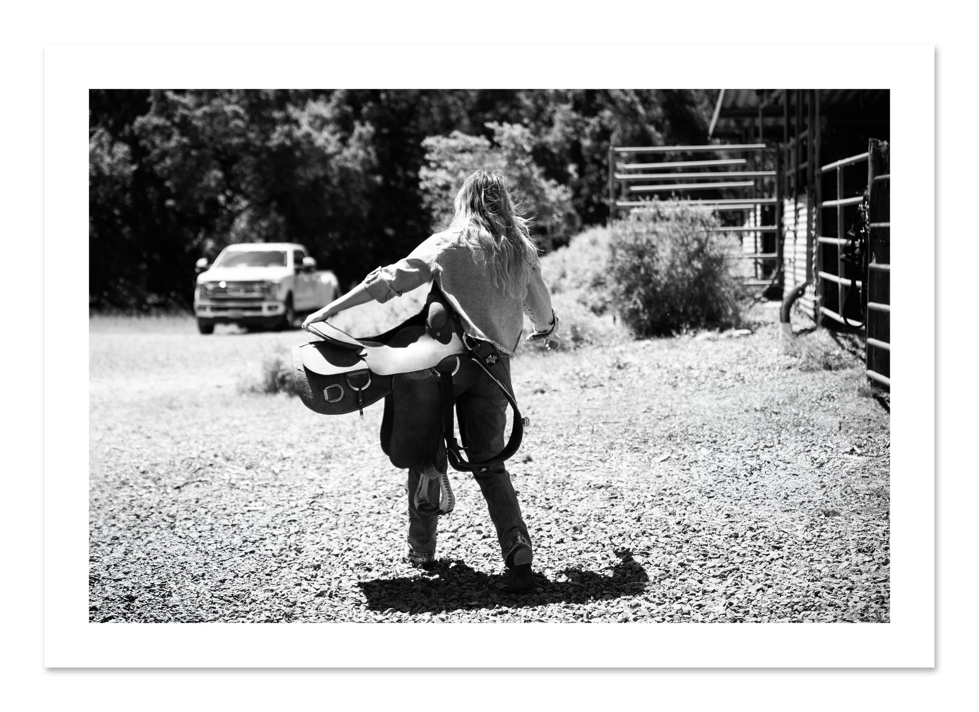Fine art print of Saddle Up by Dylan Ozanich, unframed