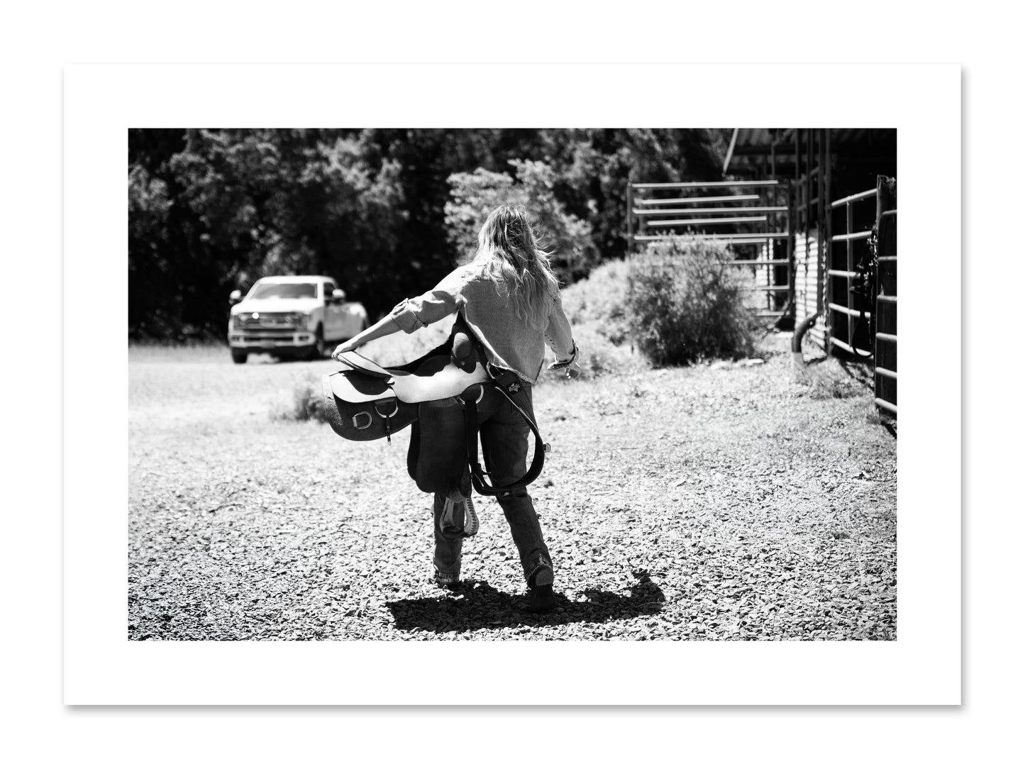 Fine art print of Saddle Up by Dylan Ozanich, unframed