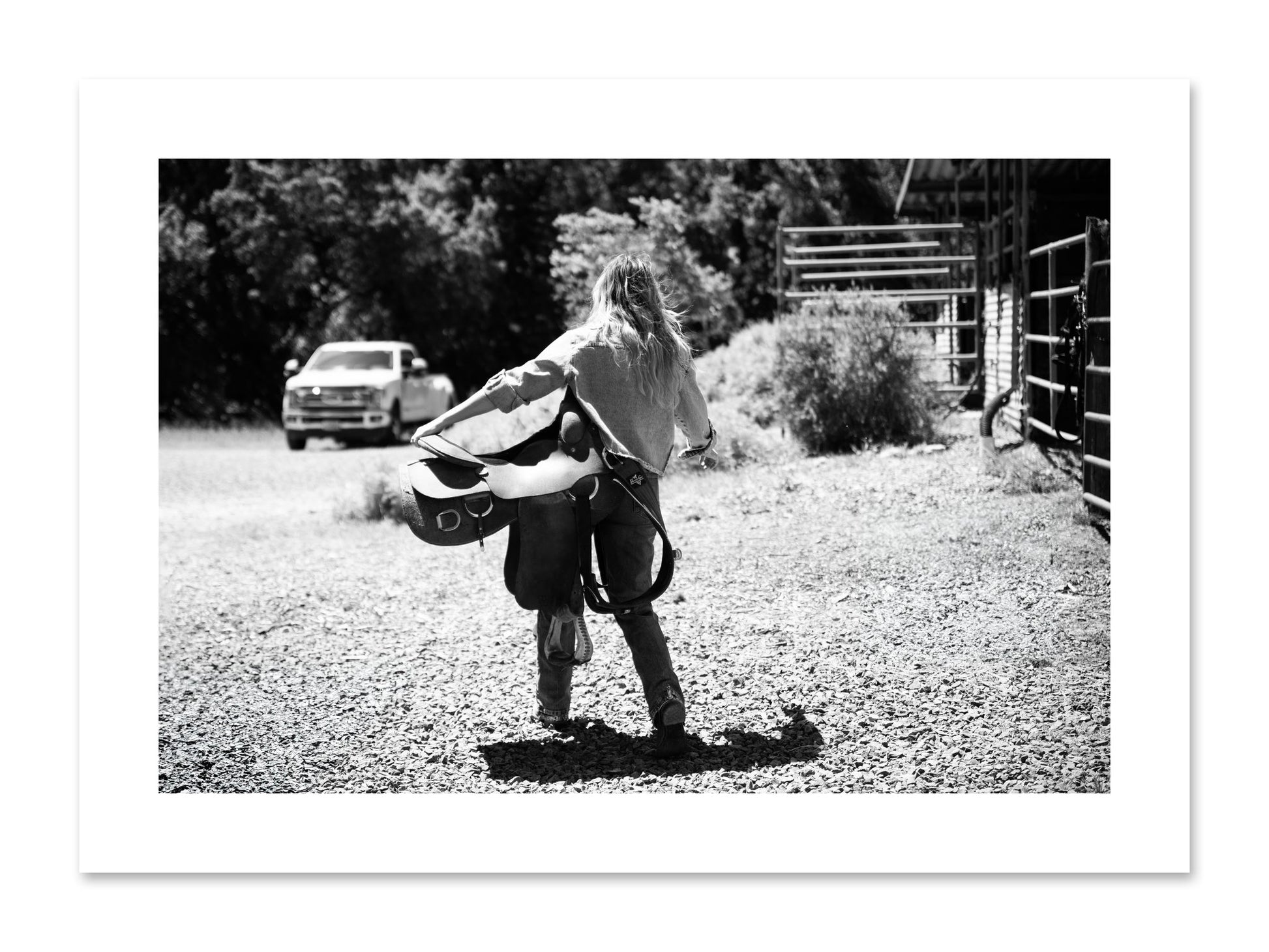 Fine art print of Saddle Up by Dylan Ozanich, unframed