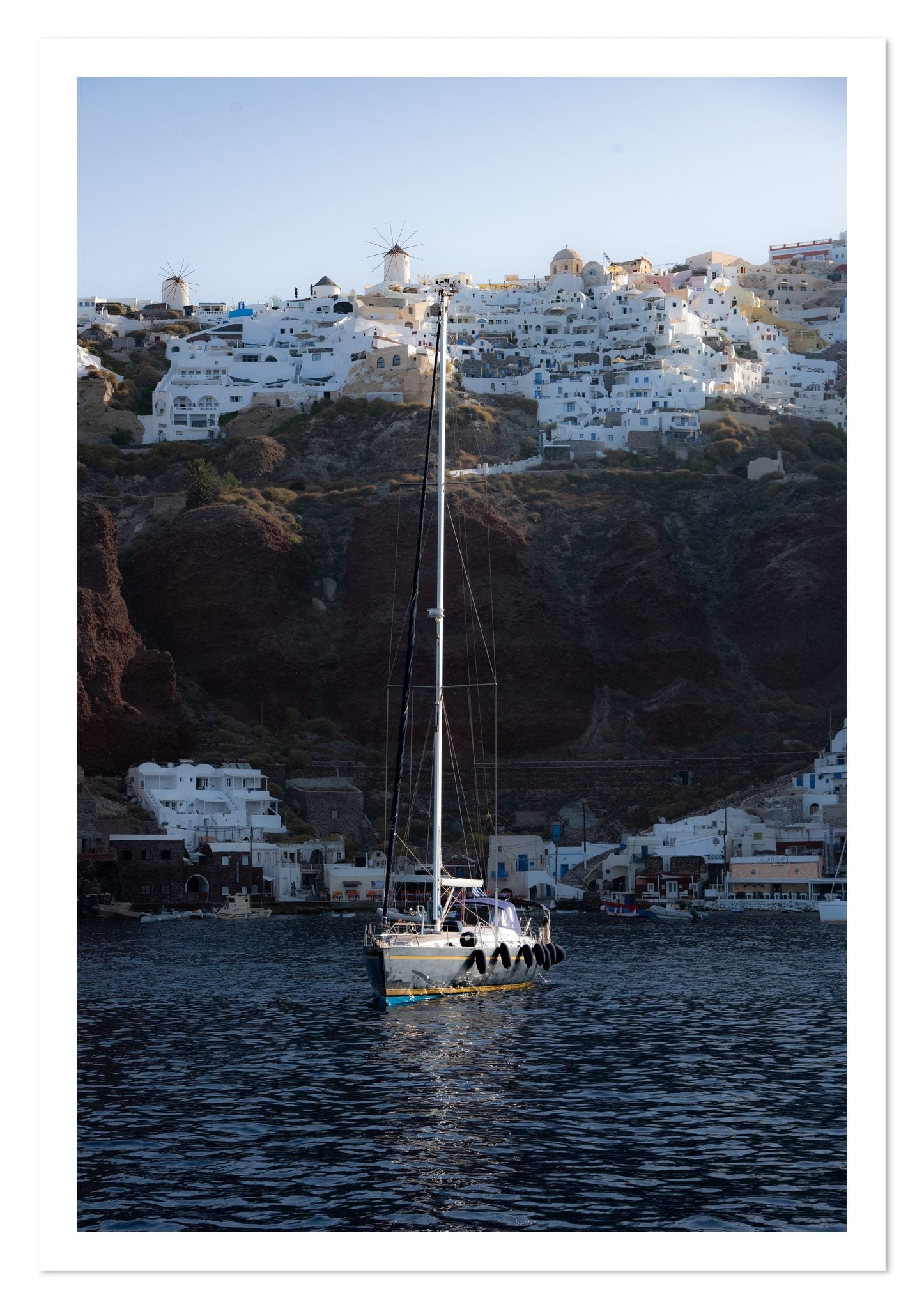 Fine art print of Sailing In Greece by Dylan Ozanich, unframed