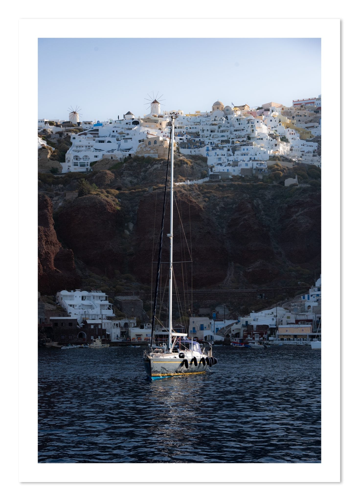 Fine art print of Sailing In Greece by Dylan Ozanich, unframed