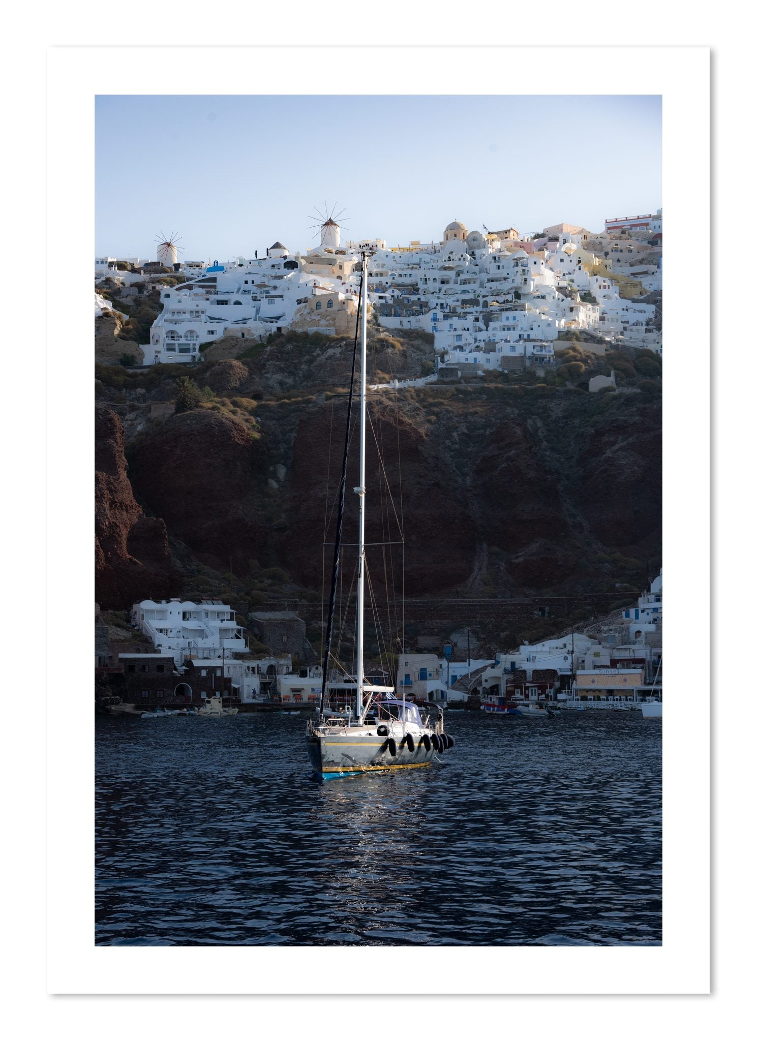 Fine art print of Sailing In Greece by Dylan Ozanich, unframed