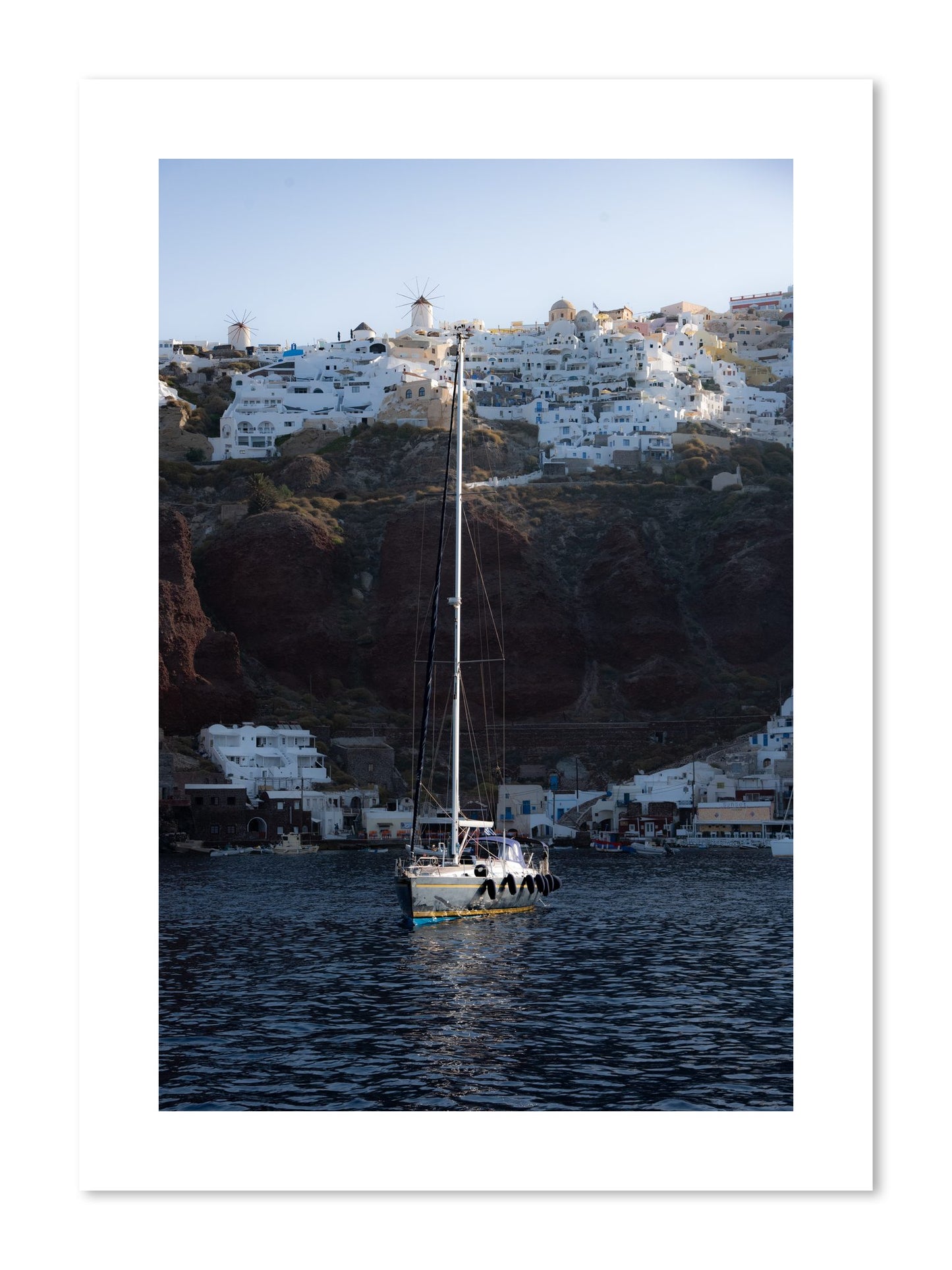 Fine art print of Sailing In Greece by Dylan Ozanich, unframed