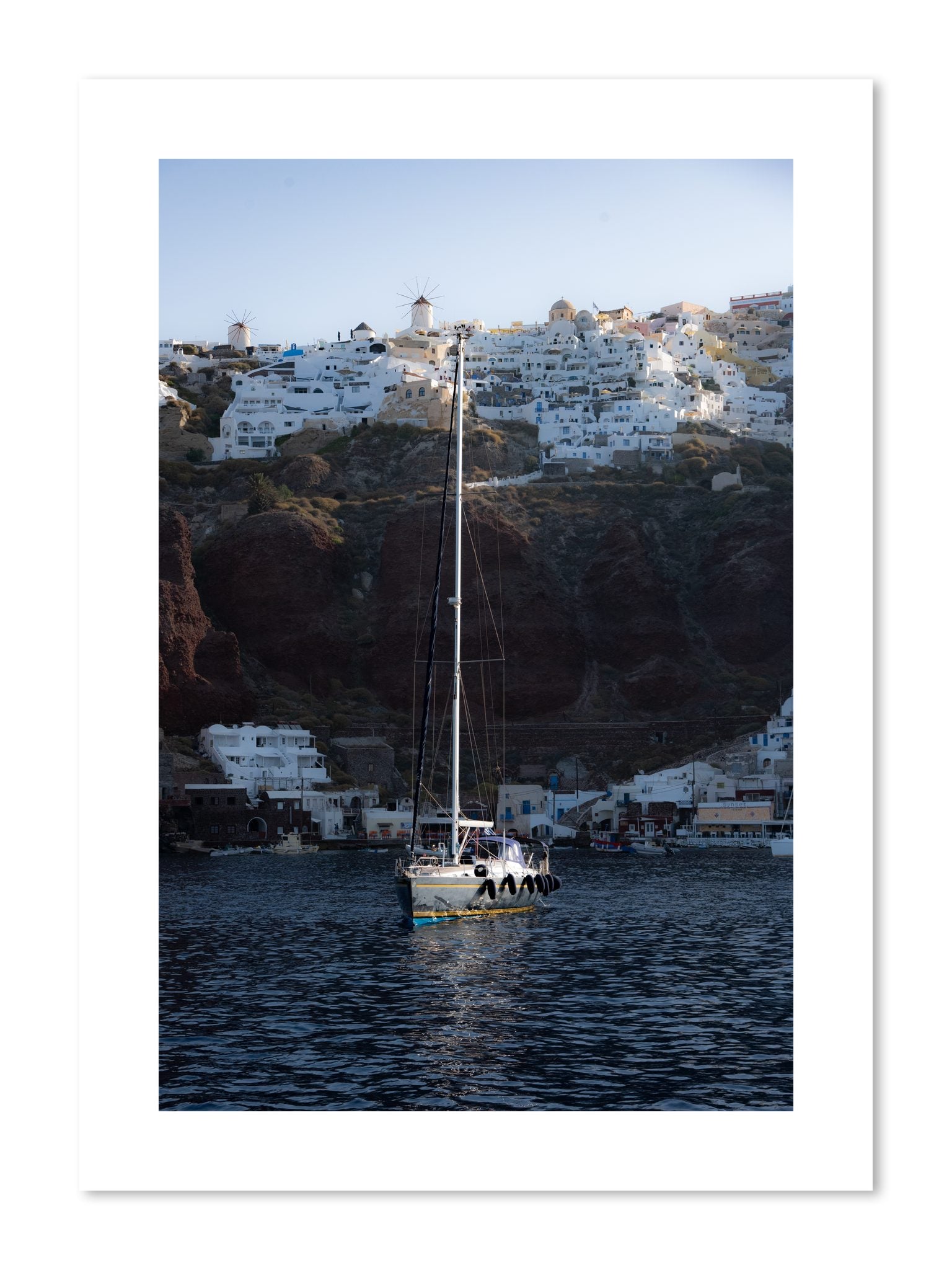 Fine art print of Sailing In Greece by Dylan Ozanich, unframed