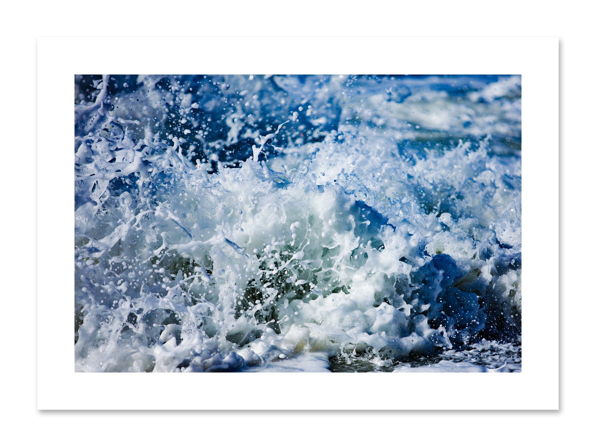 Fine art print of Salt Splash by Dylan Ozanich, unframed