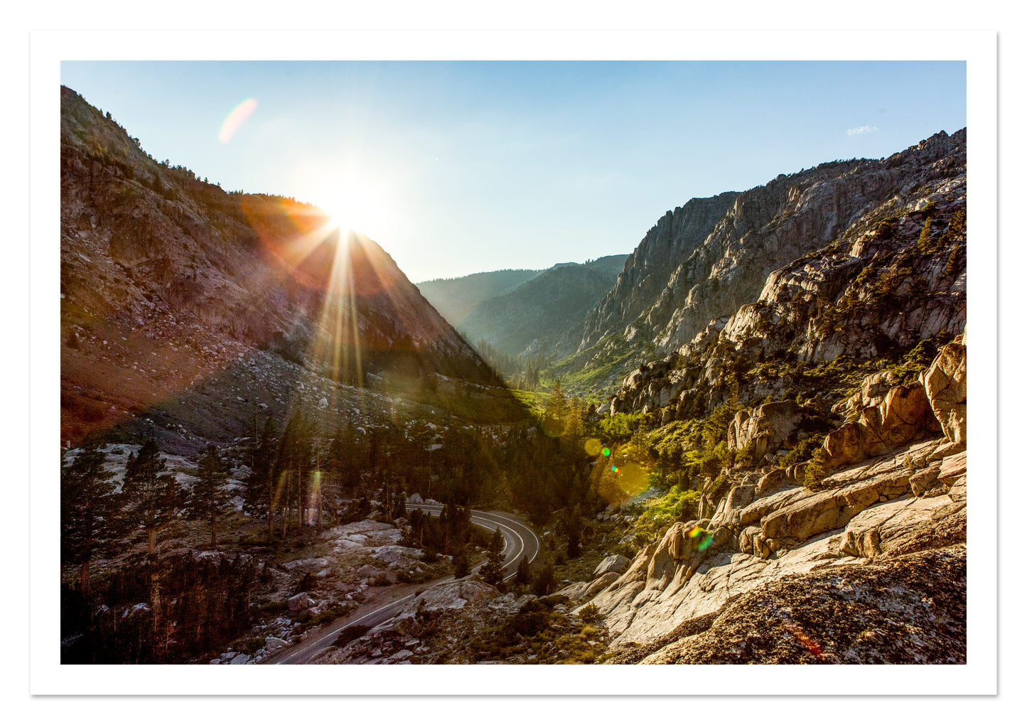 Sierra Nevadas by Dylan Ozanich, 40×60 Fine Art Pigment Print on Hahnemühle Cotton Rag Paper, unframed