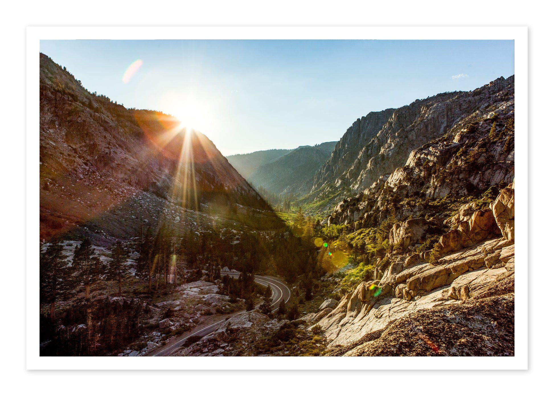 Sierra Nevadas by Dylan Ozanich, 48×72 Fine Art Pigment Print on Hahnemühle Cotton Rag Paper, unframed