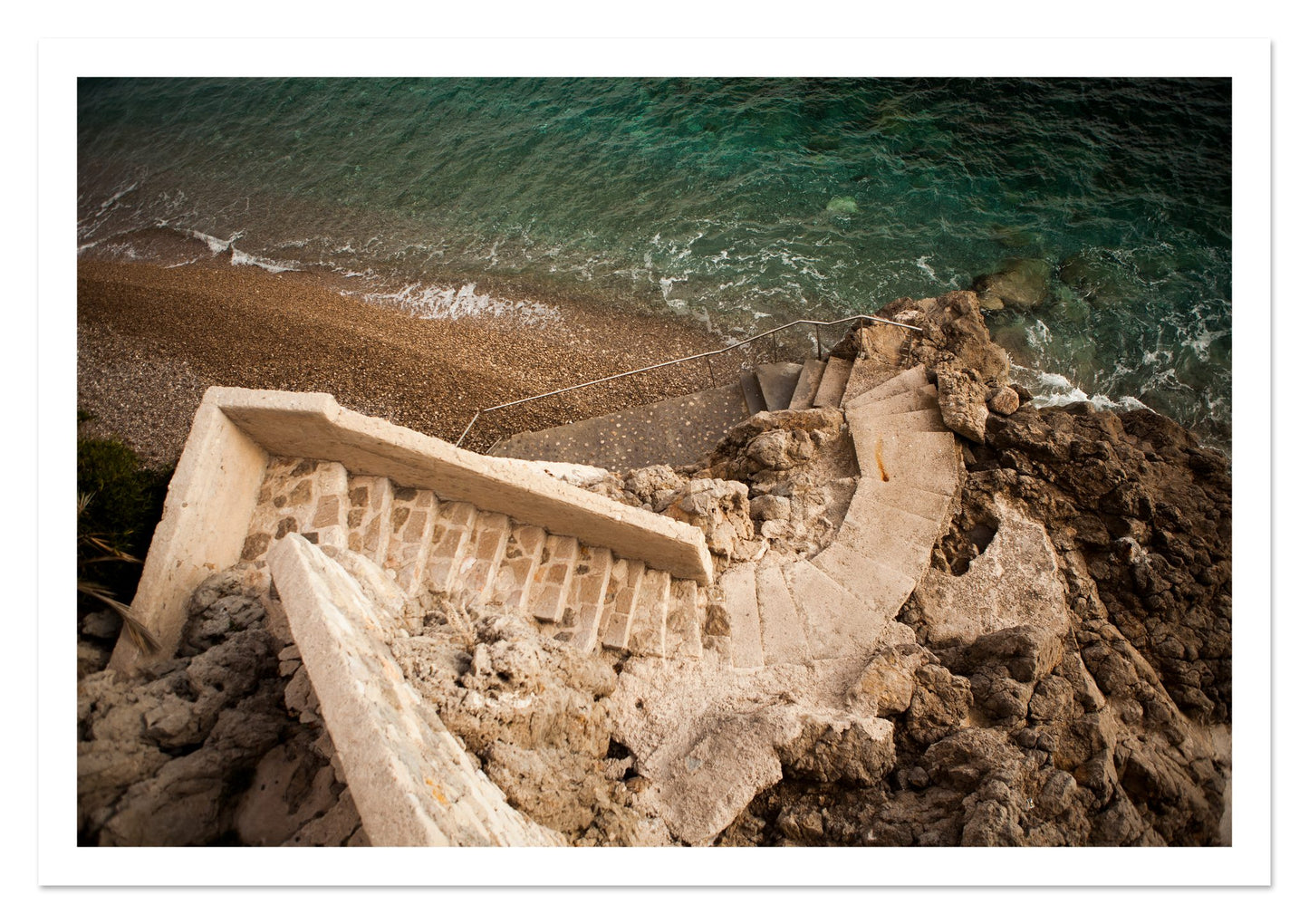 Fine art print of Stairs From Monaco by Dylan Ozanich, unframed