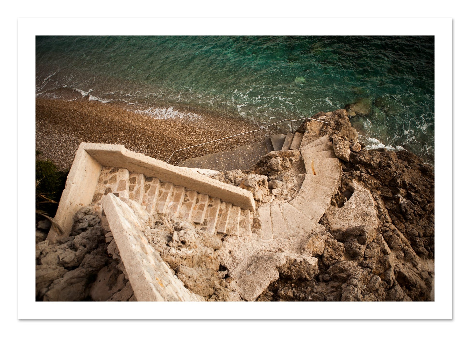 Fine art print of Stairs From Monaco by Dylan Ozanich, unframed