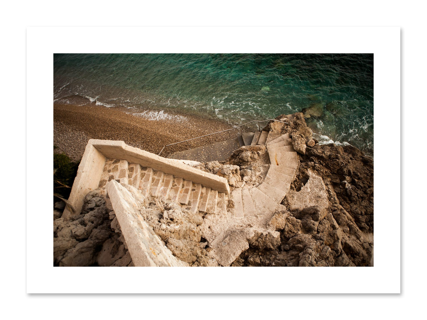 Fine art print of Stairs From Monaco by Dylan Ozanich, unframed