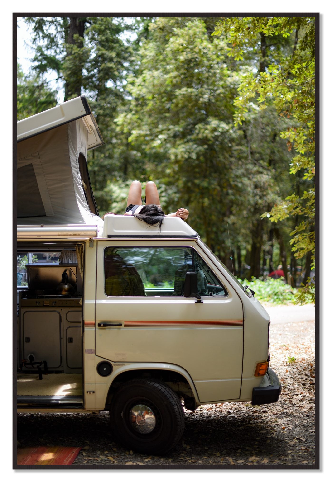 Standish Hicky by Dylan Ozanich, 48×72 Full Bleed Print in a Black Walnut frame