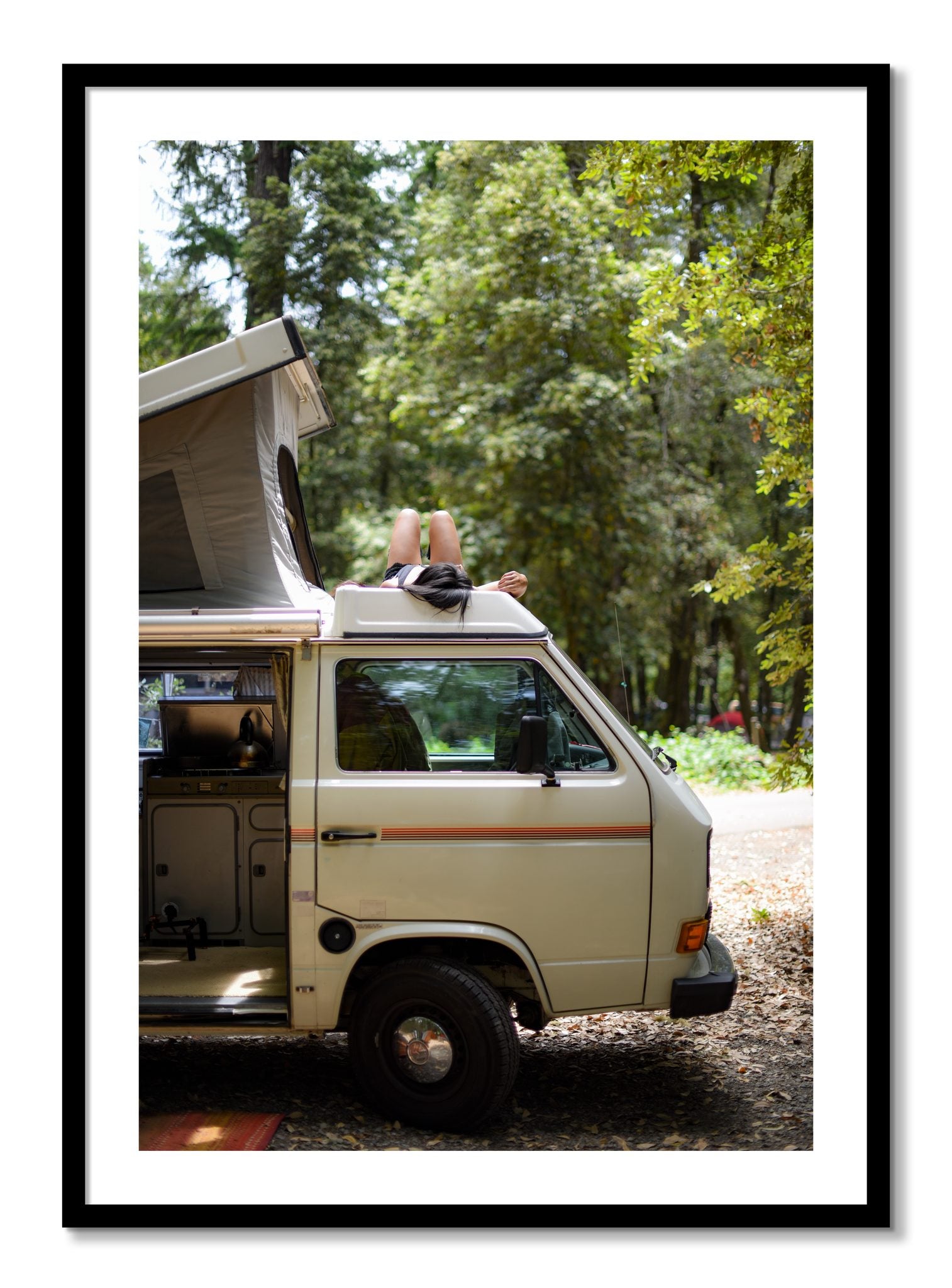 Framed photograph of Standish Hicky by Dylan Ozanich, Black frame, Borders