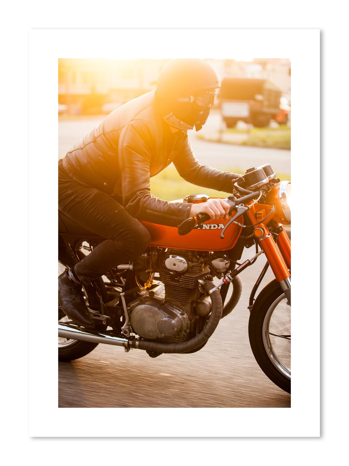 Fine art print of Sunset Ave Spree by Dylan Ozanich, unframed