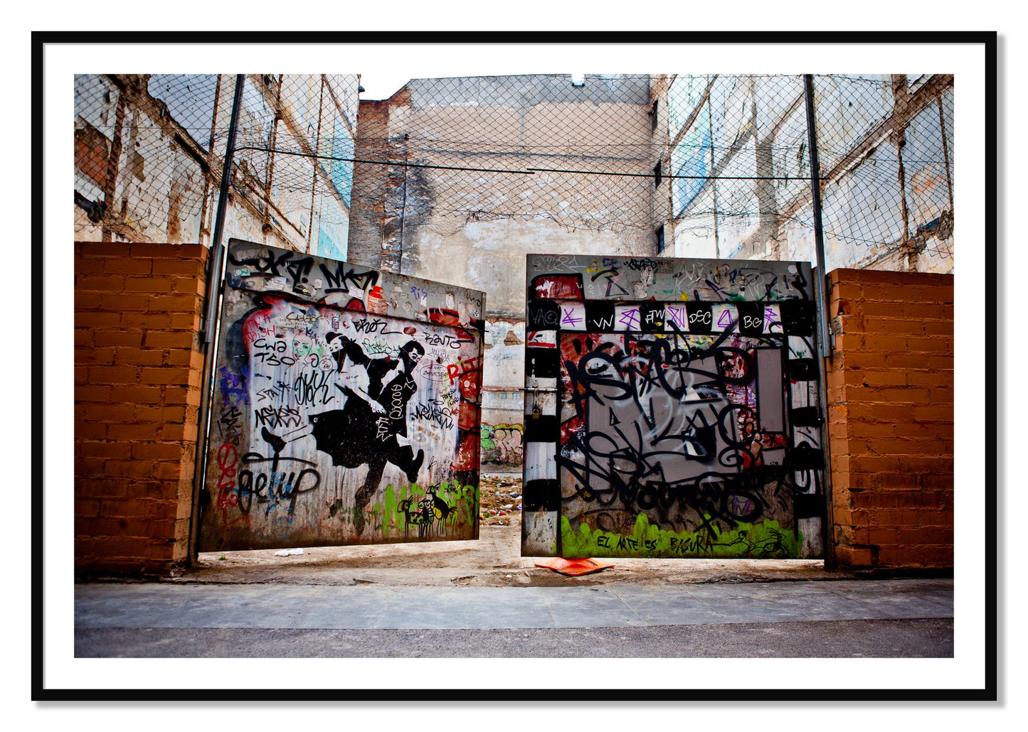 Framed photograph of The Dance by Dylan Ozanich, Black frame, Borders