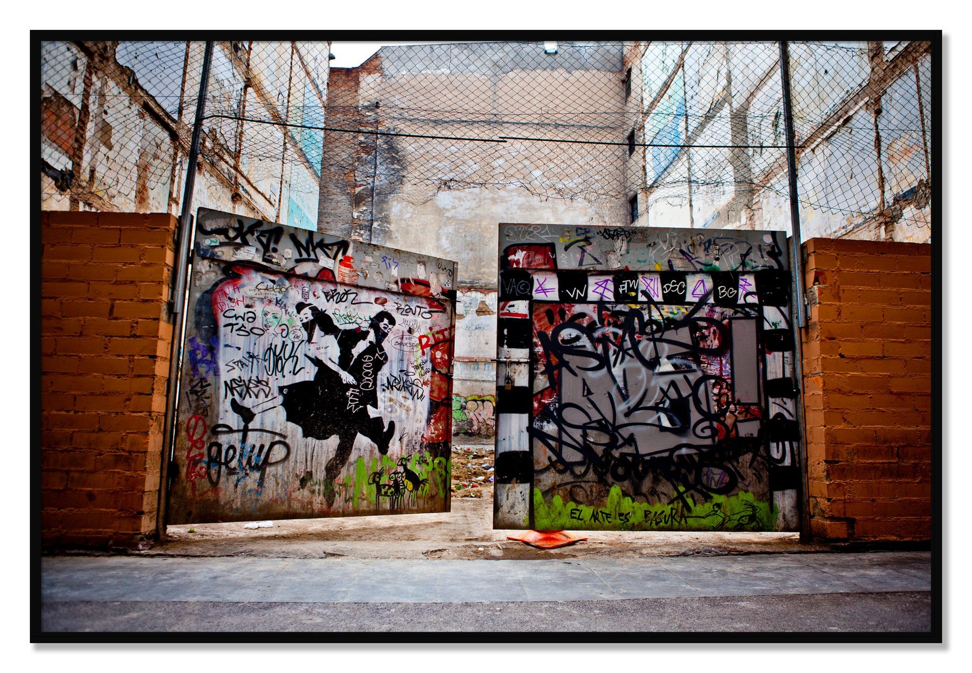 Framed photograph of The Dance by Dylan Ozanich, Black frame, Full Bleed