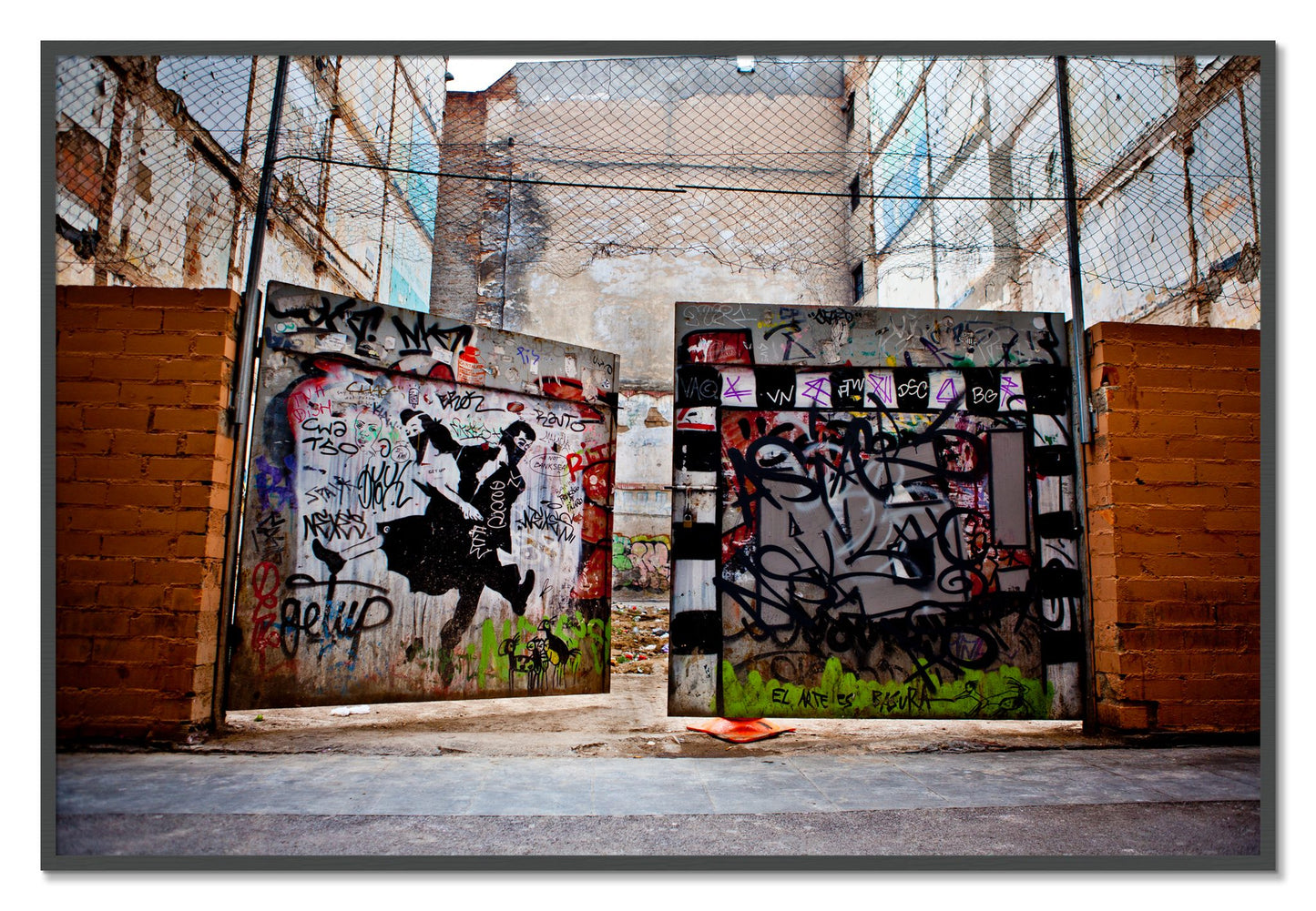 Framed photograph of The Dance by Dylan Ozanich, Grey frame, Full Bleed