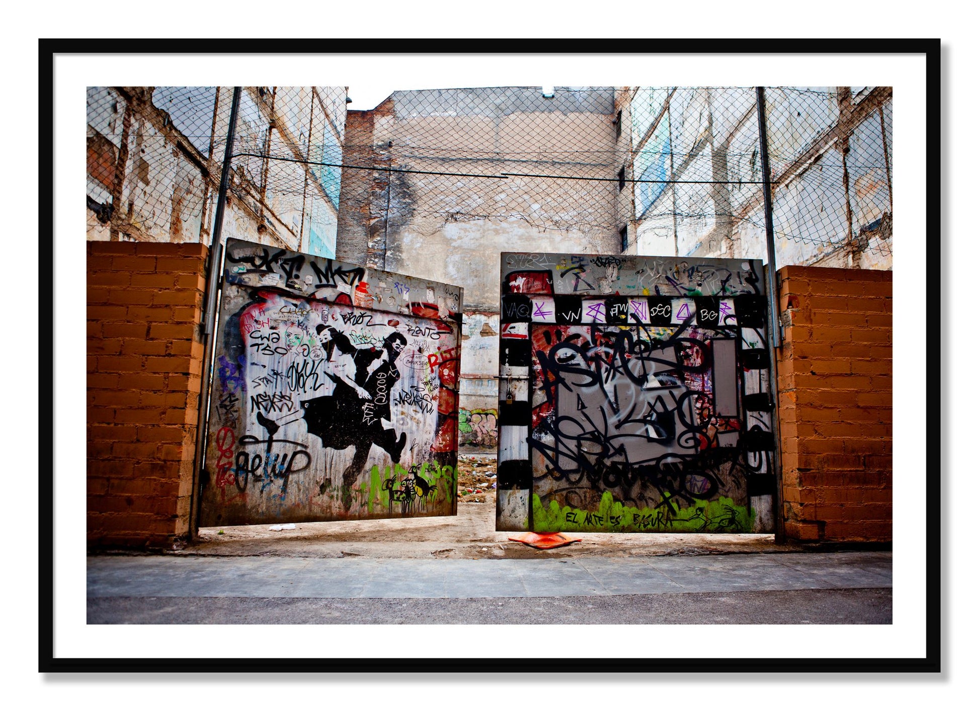 Framed photograph of The Dance by Dylan Ozanich, Black frame, Borders