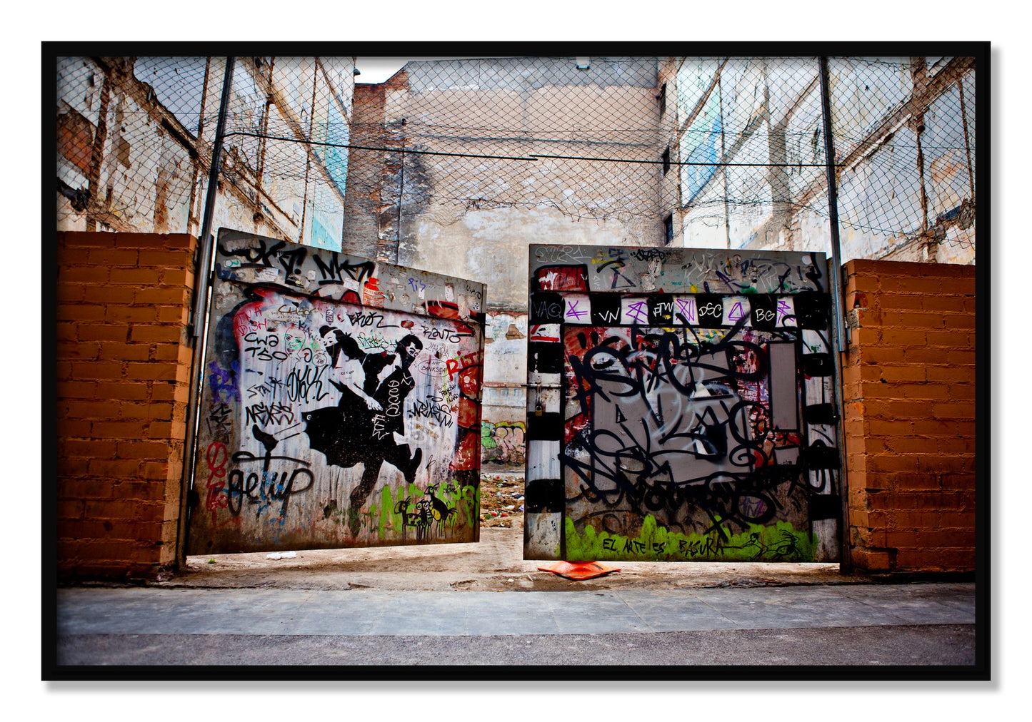 Framed photograph of The Dance by Dylan Ozanich, Black frame, Full Bleed