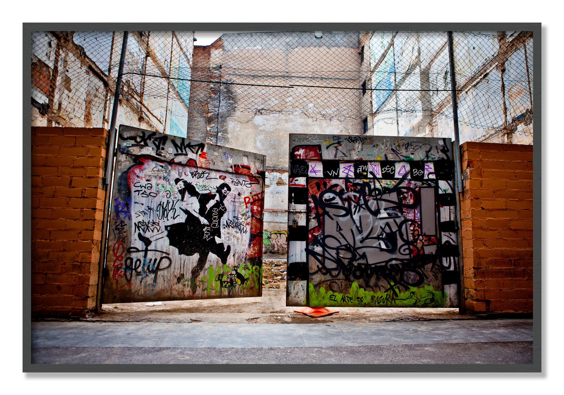 Framed photograph of The Dance by Dylan Ozanich, Grey frame, Full Bleed