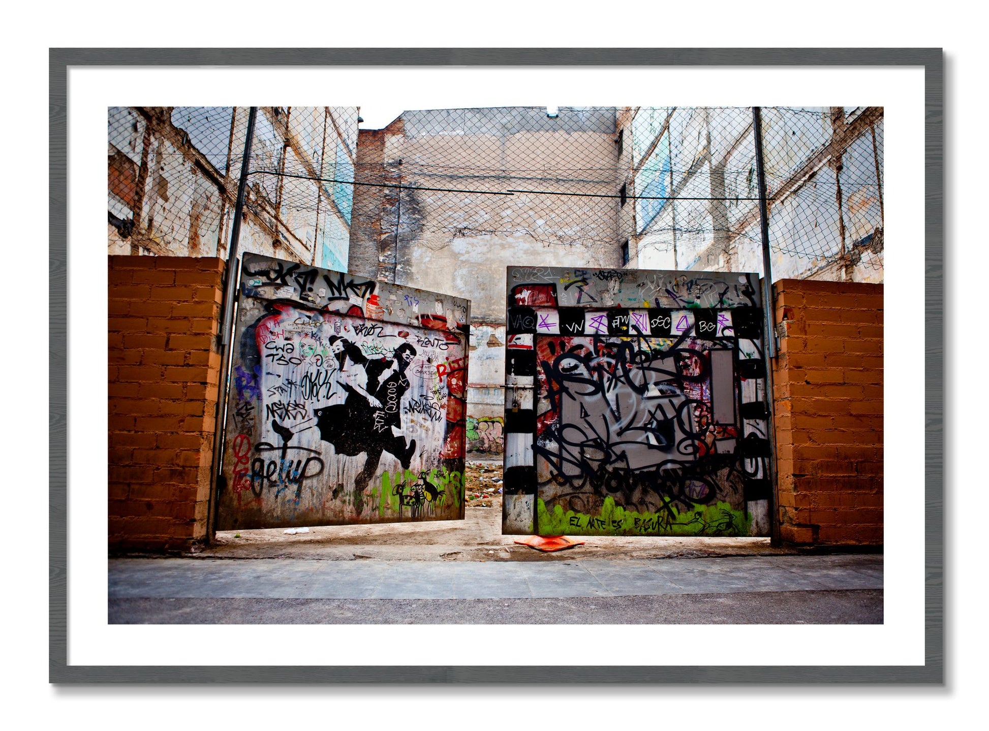 Framed photograph of The Dance by Dylan Ozanich, Grey frame, Borders