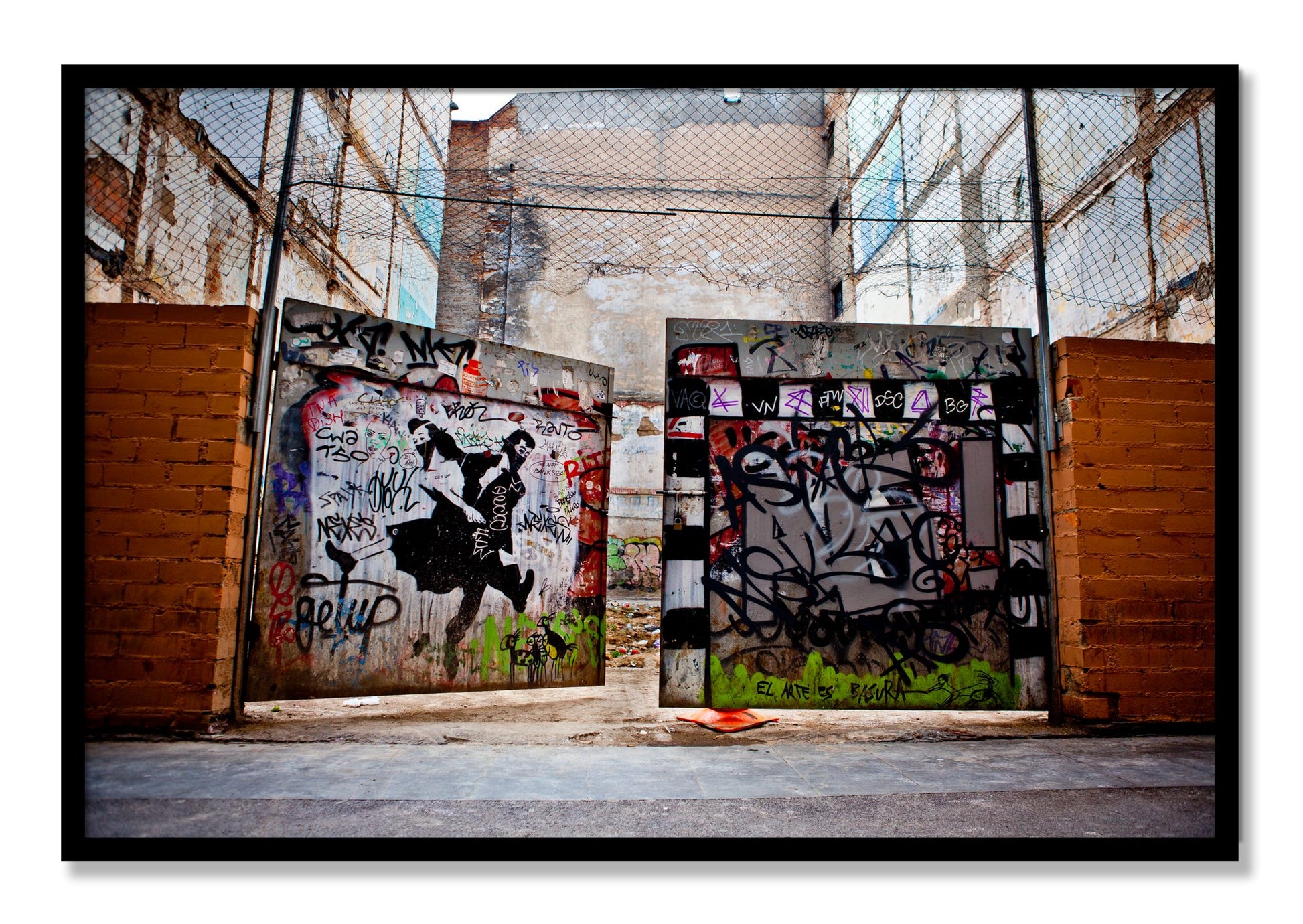 Framed photograph of The Dance by Dylan Ozanich, Black frame, Full Bleed