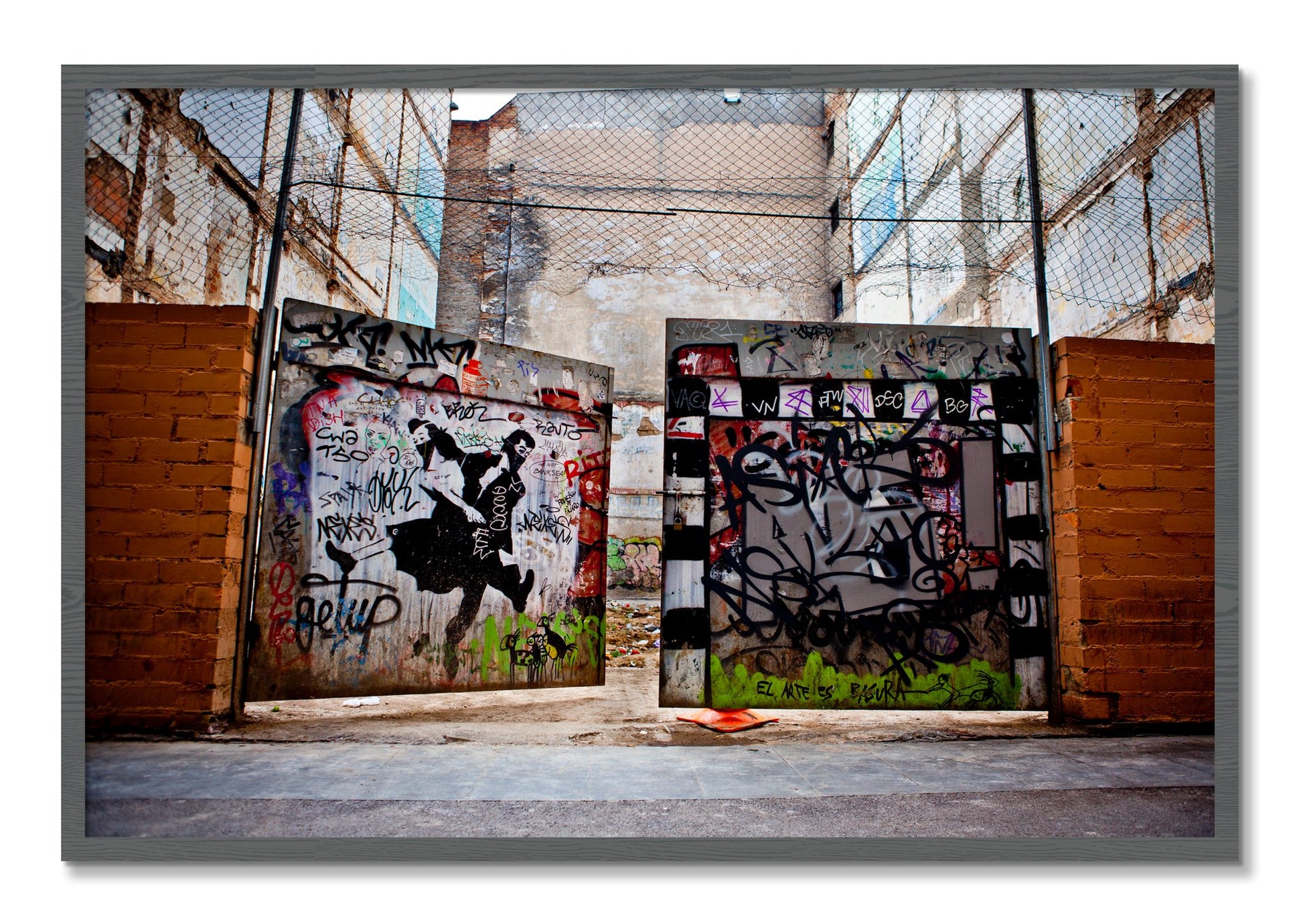 Framed photograph of The Dance by Dylan Ozanich, Grey frame, Full Bleed