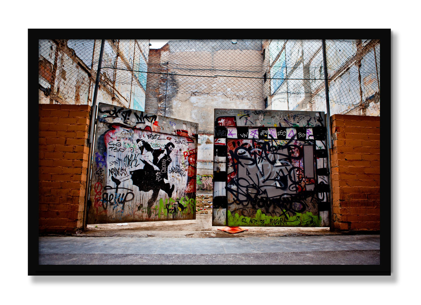 Framed photograph of The Dance by Dylan Ozanich, Black frame, Full Bleed