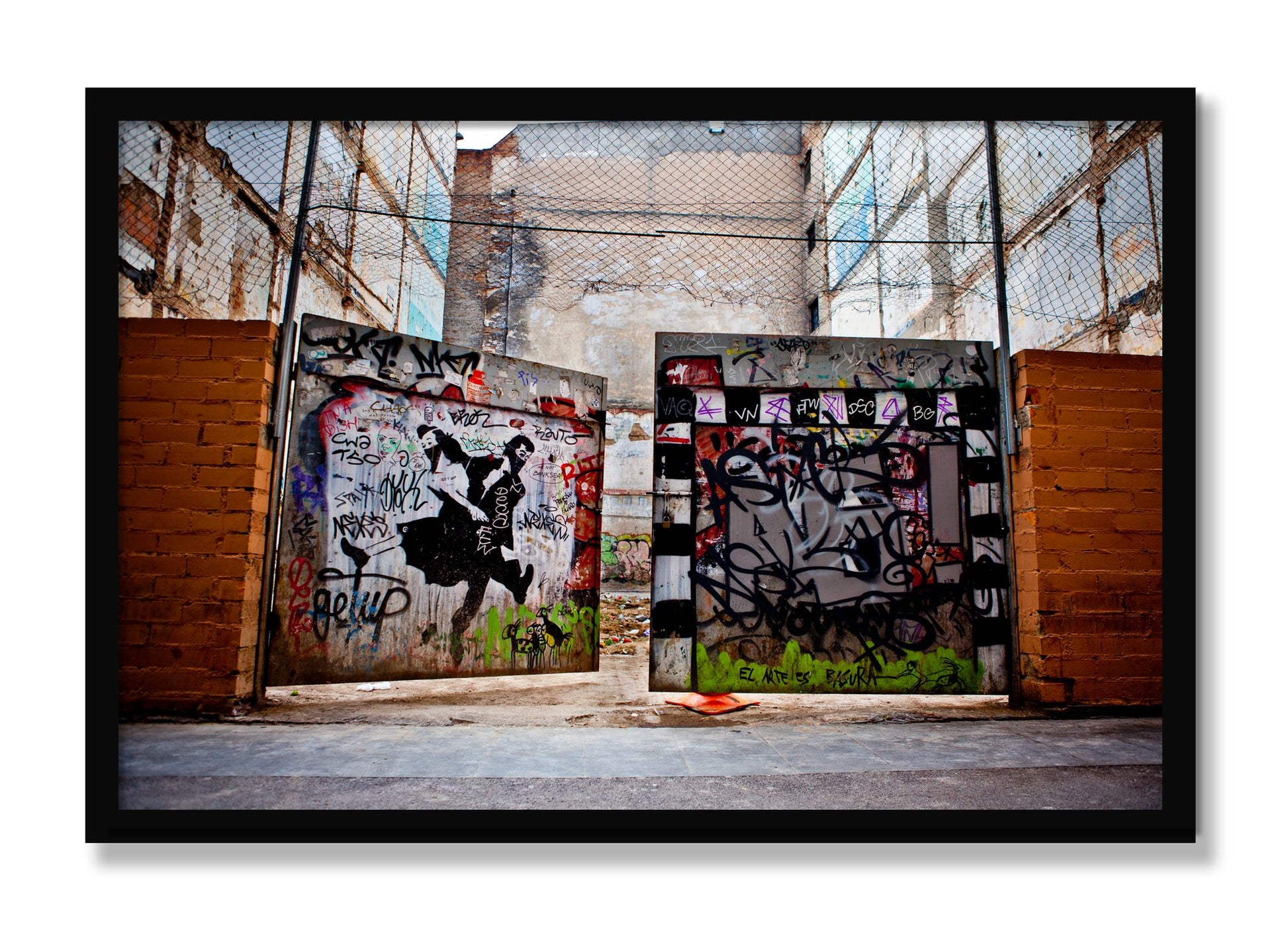 Framed photograph of The Dance by Dylan Ozanich, Black frame, Full Bleed