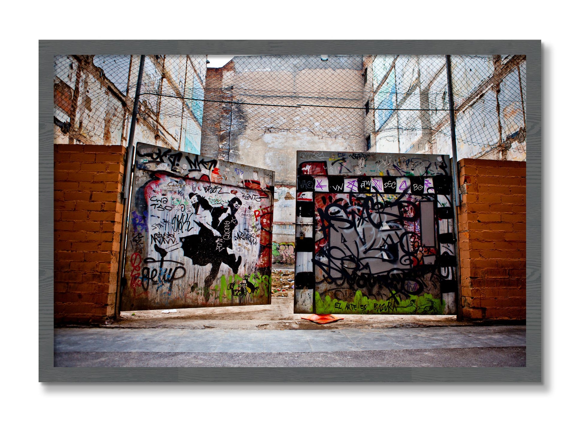 Framed photograph of The Dance by Dylan Ozanich, Grey frame, Full Bleed