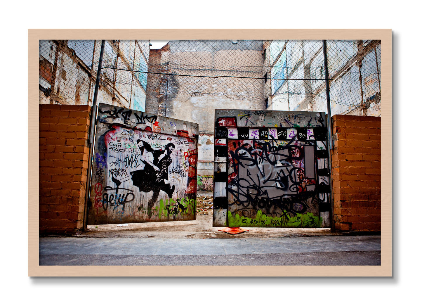 Framed photograph of The Dance by Dylan Ozanich, Maple frame, Full Bleed